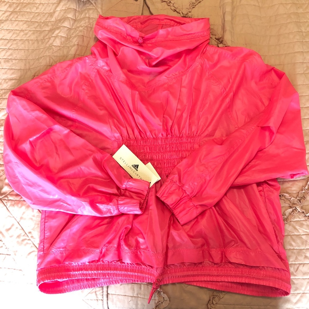 Adidas By Stella McCartney Hot Pink Windbreaker